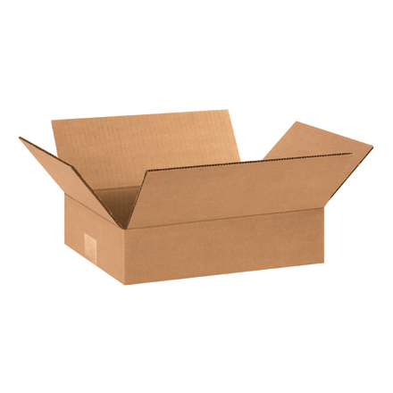 12 x 8 x 3" Flat Corrugated Boxes