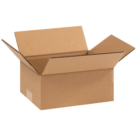 9 x 7 x 3" Flat Corrugated Boxes