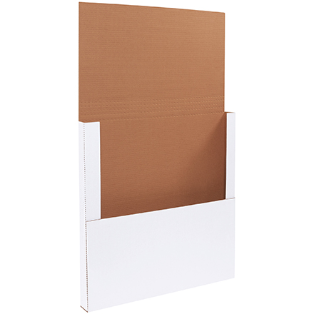 24 x 24 x 2" White Easy-Fold Mailers