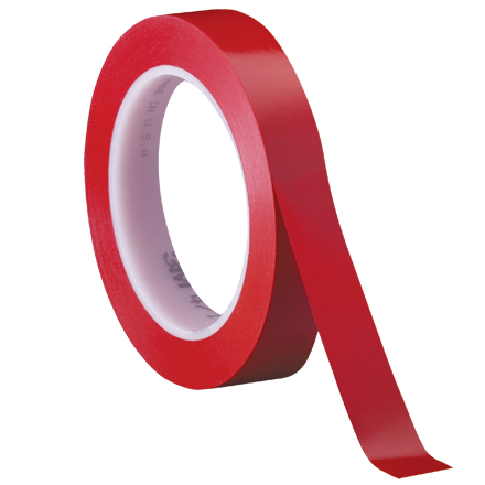 1/2" x 36 yds. Red 3M Vinyl Tape 471